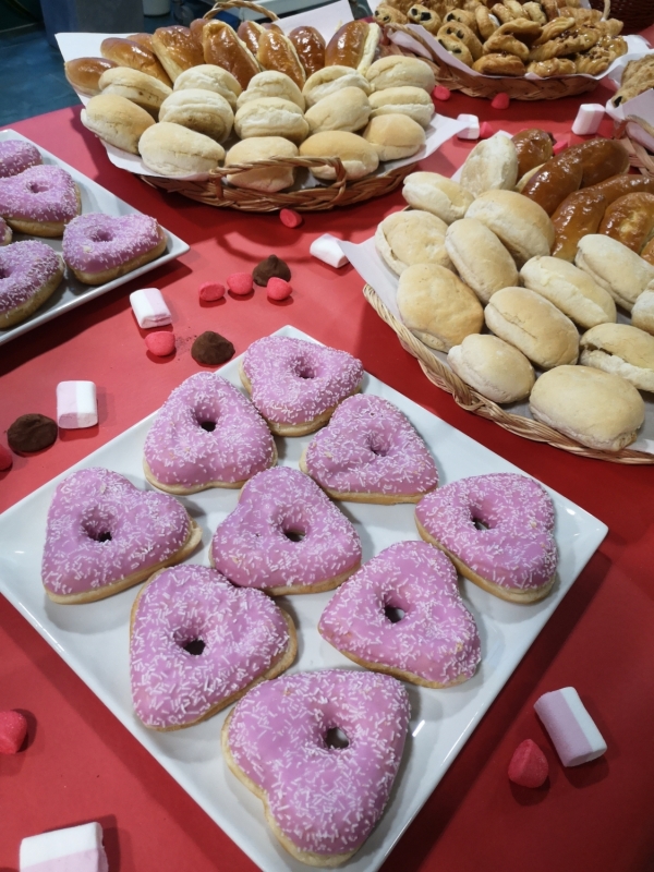 Liefdevol ontbijtbuffet